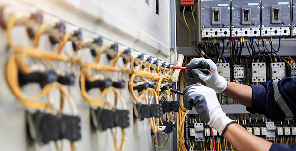 Professional Electrician technician working in Chevy Chase, MD